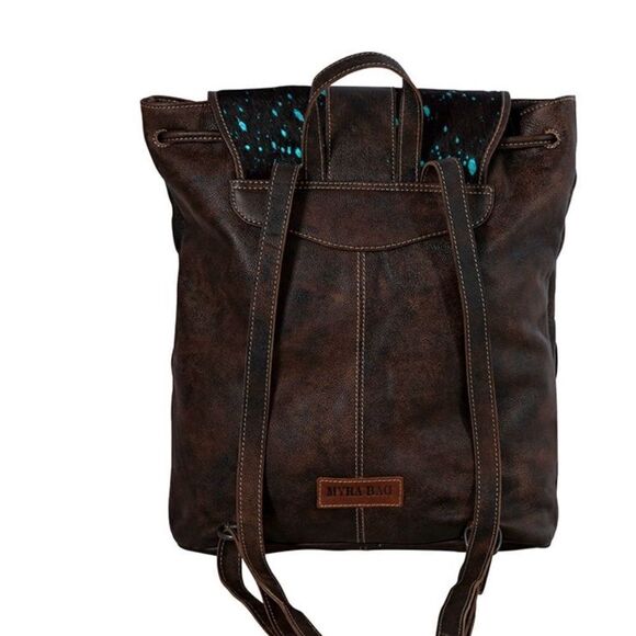 Myra Bag Prairie Leather and Hairon Bag - Picture 7 of 10